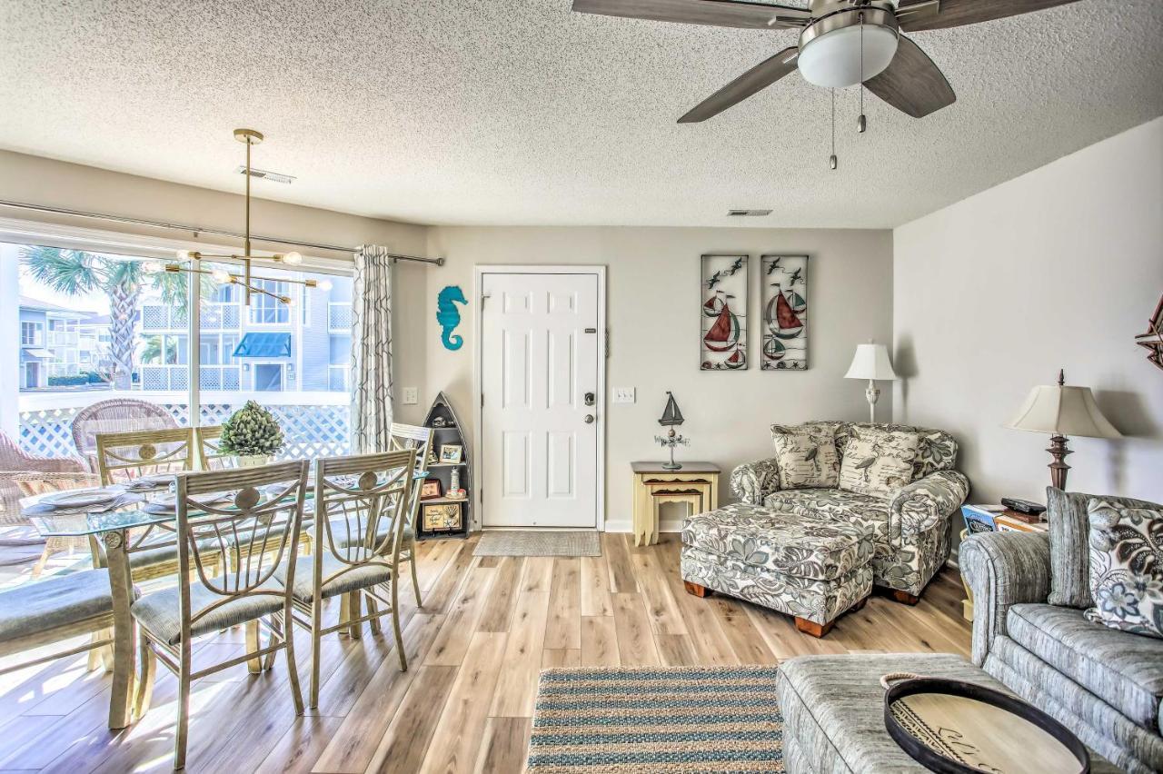Waterfront North Myrtle Beach Condo With Pool Access Exterior foto